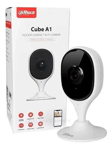 CAMARA DAHUA CUBE 3MP DETECCION IA – MIC SPEAKER – IP WIFI6 DMSS