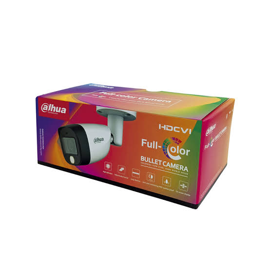BULLET DAHUA 1080P 2MP 2.8MM FULL COLOR MICROFONO METAL